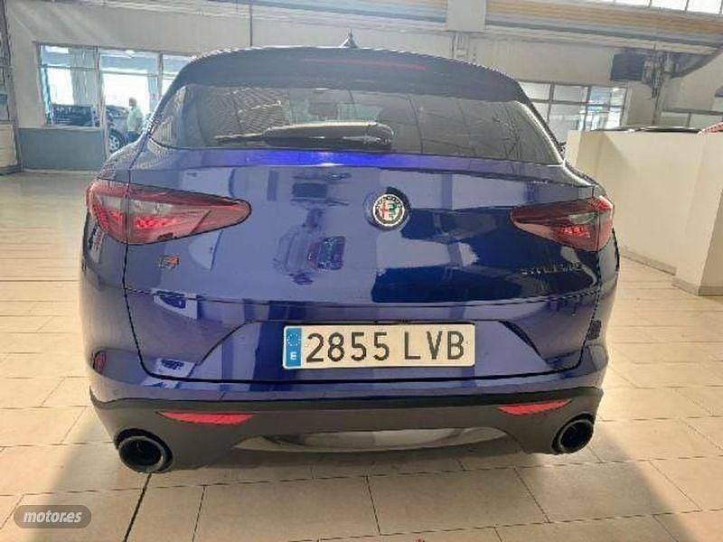 Azul Usado 2021 Alfa Romeo Stelvio Sprint SUV | 31.995 € (Un poco caro) - Imagen 1/4
