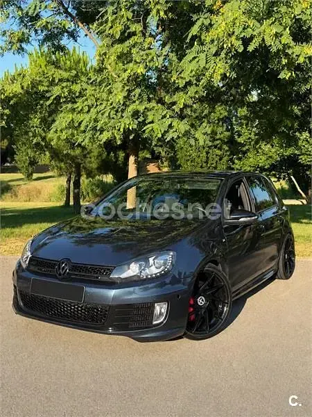 Usado VW Golf VII GTI 235 CV (172 kW) 2012 Azul Berlina