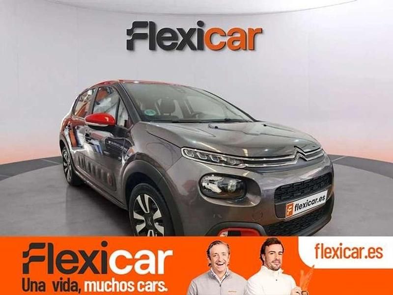 Gris Usado 2019 Citroën C3 Feel Utilitario | 9750 € (Precio justo) - Imagen 1/4