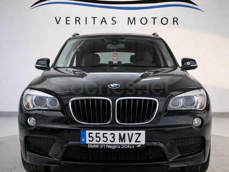 Usado BMW X1 204 CV (150 kW) 2011 Negro SUV