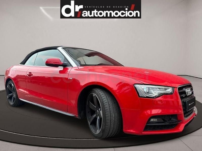 Usado Audi A5 Cabriolet S-Line 190 CV (139 kW) 2016 Rojo Descapotable