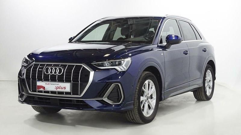 Usado Audi Q3 S-Line 150 CV (110 kW) 2020 Azul SUV