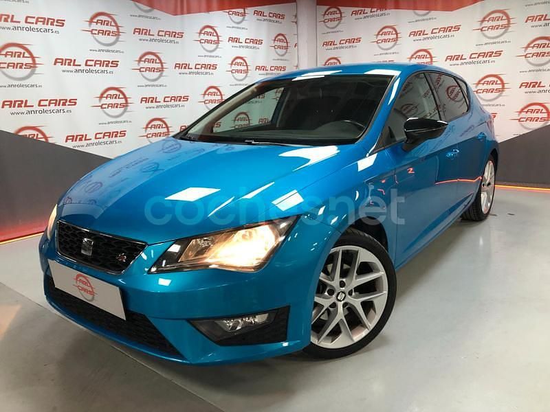 Azul Usado 2016 Seat Leon FR Berlina | 15.900 € (Precio justo) - Imagen 1/4