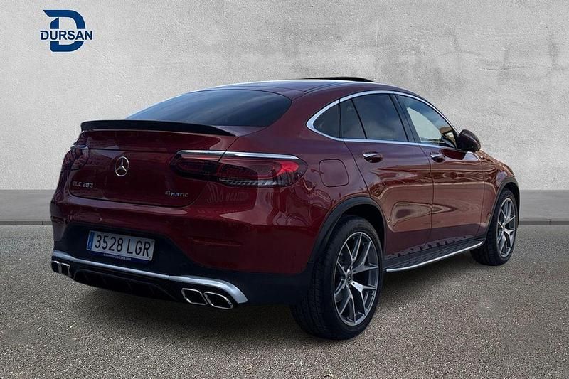 Usado Mercedes GLC200 199 CV (146 kW) 2020 Rojo SUV