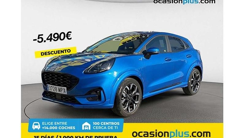 Azul Usado 2024 Ford Puma ST-Line X SUV | 20.910 € (Buen precio) - Imagen 1/4