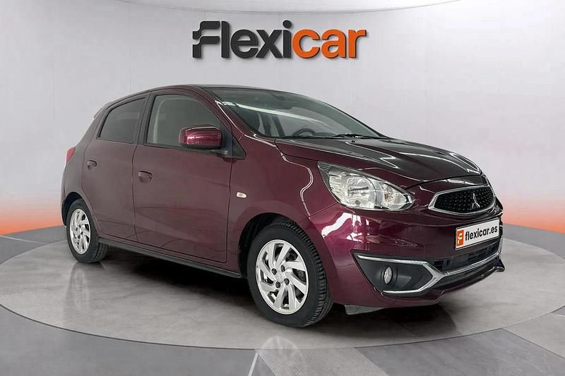 Violeta Usado 2018 Mitsubishi Space Star Berlina | 9790 € (Precio justo) - Imagen 1/4