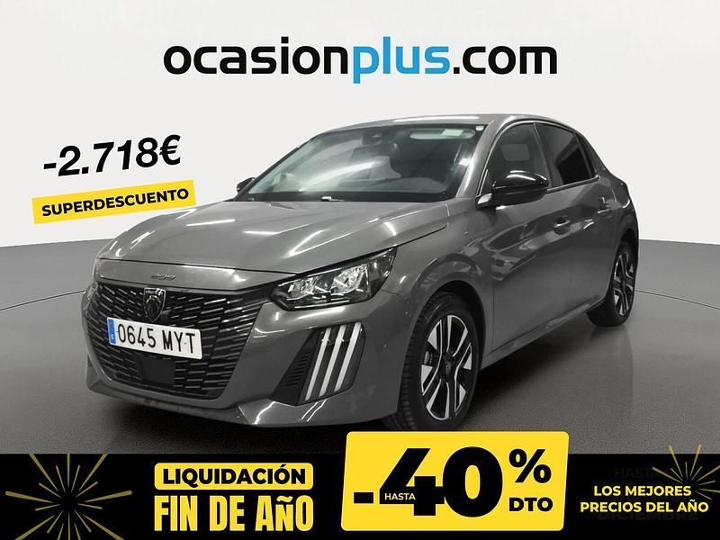 Gris / plata Usado 2025 Peugeot 208 Allure Utilitario | 18.900 € (Precio justo) - Imagen 1/4