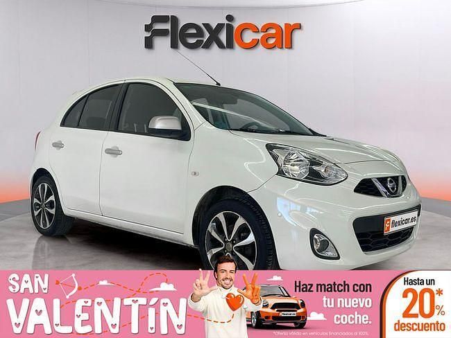 Usado Nissan Micra Tekna 80 CV (58 kW) 2015 Blanco Berlina