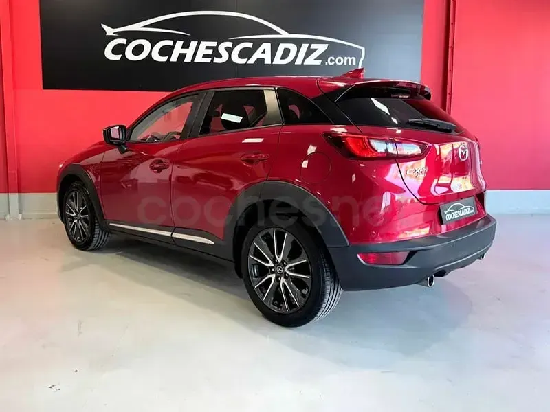 Usado Mazda CX-3 Luxury 105 CV (77 kW) 2017 Granate SUV