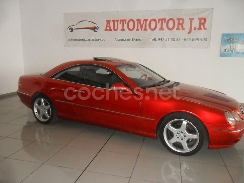 Usado Mercedes CL500 306 CV (225 kW) 2003 Rojo Coupe