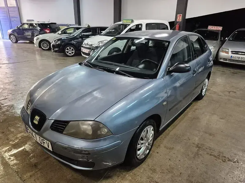Usado Seat Ibiza 75 CV (55 kW) 2005 Gris / plata Utilitario