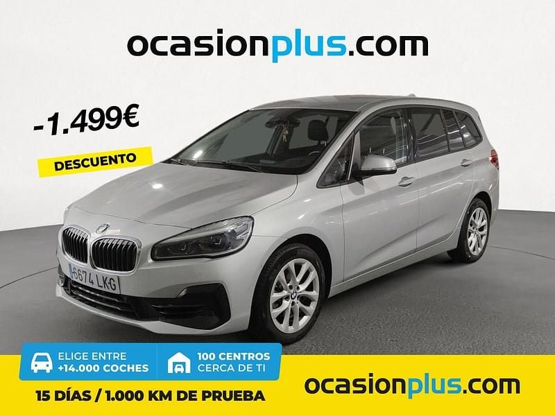 Gris Usado 2020 BMW 216 Gran Tourer Monovolumen | 16.490 € (Buen precio) - Imagen 1/4