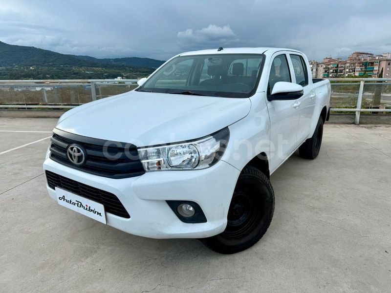 Usado Toyota HiLux 150 CV (110 kW) 2019 Blanco Recogida