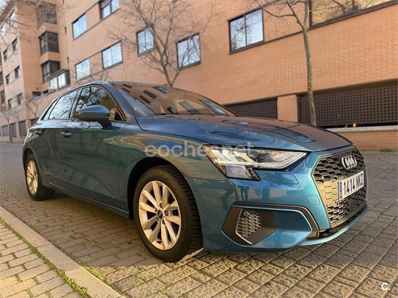 Usado Audi A3 Advanced Plus 150 CV (110 kW) 2020 Azul Berlina