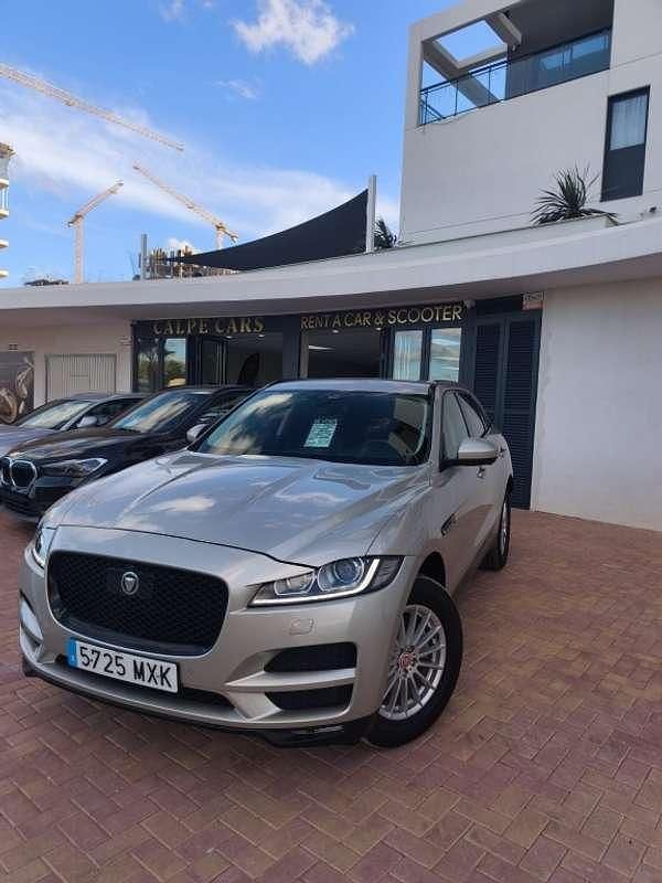 Gris Usado 2017 Jaguar F-Pace Pure SUV | 16.990 € (Un poco caro) - Imagen 1/4