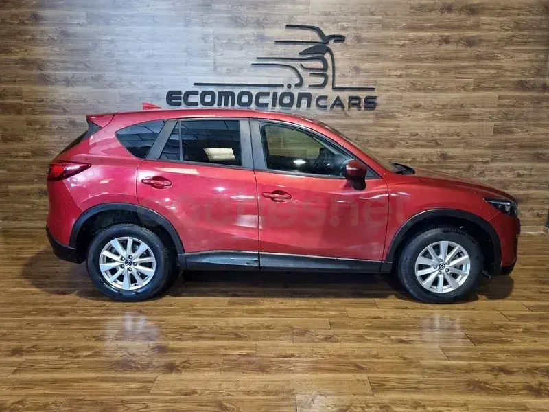 Usado Mazda CX-5 Style 150 CV (110 kW) 2015 Granate SUV