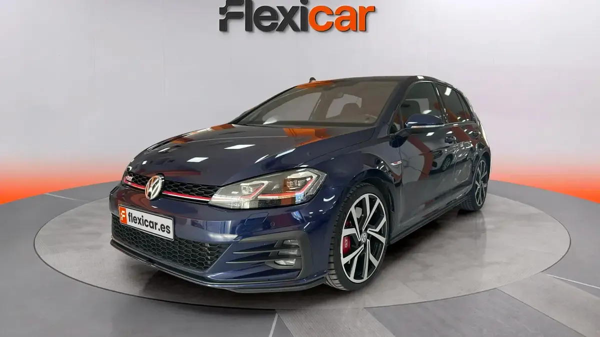 Usado VW Golf VII GTI 245 CV (180 kW) 2017 Azul Utilitario