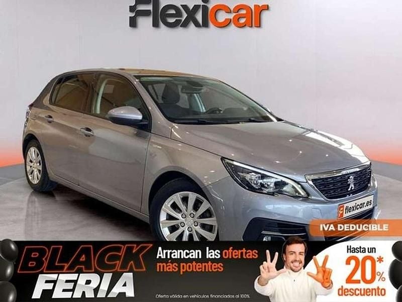 Gris Usado 2020 Peugeot 308 SW Allure Familiar | 8990 € (Super precio) - Imagen 1/4