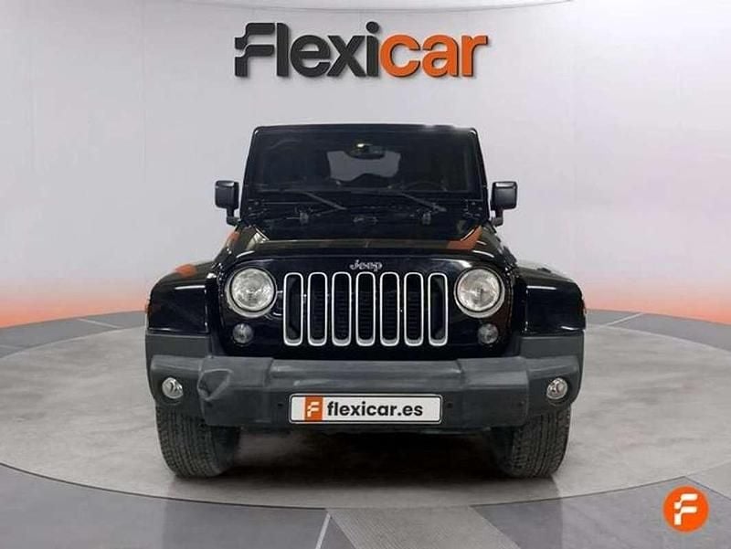 Usado Jeep Wrangler Sahara 200 CV (147 kW) 2017 Negro SUV