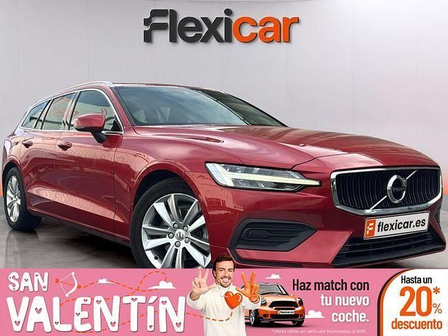 Rojo Usado 2019 Volvo V60 Familiar | 22.490 € (Caro) - Imagen 1/4