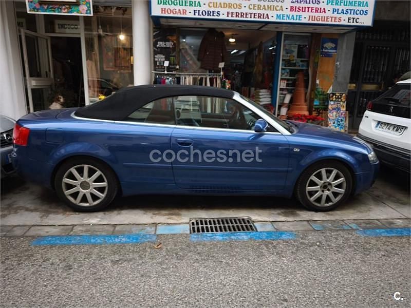 Azul Usado 2005 Audi A4 Cabriolet Descapotable | 4750 € (Buen precio) - Imagen 1/4
