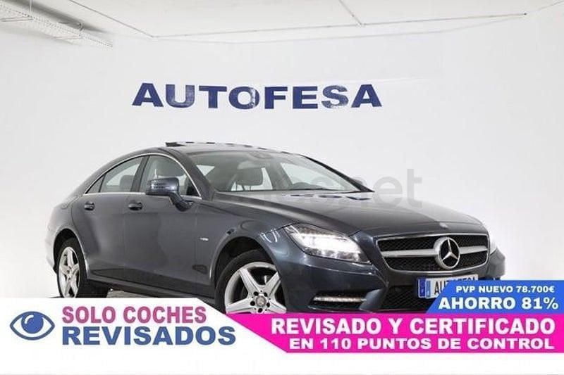 Usado Mercedes CLS350 265 CV (194 kW) 2011 Azul Berlina