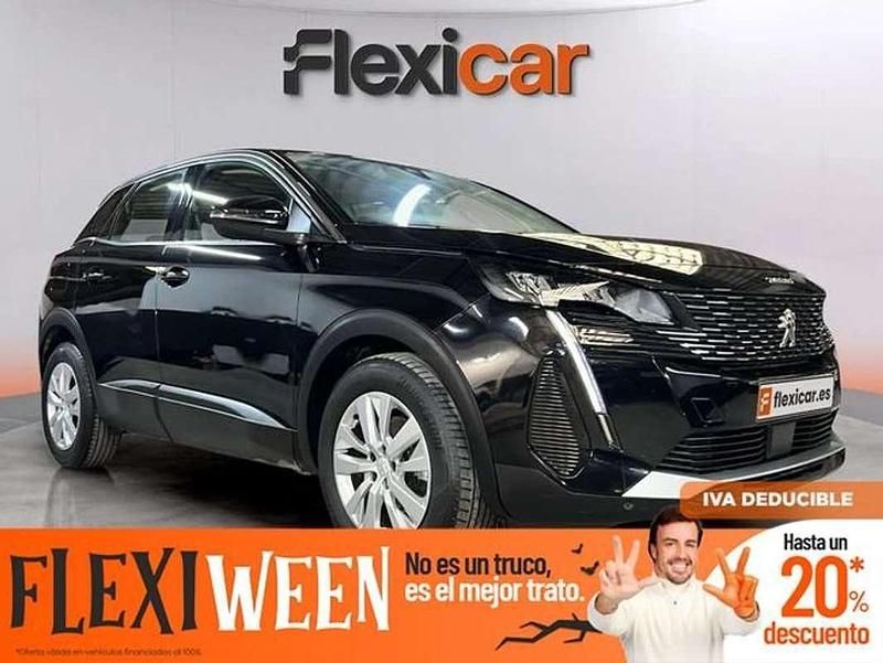 Negro Usado 2022 Peugeot 3008 Active SUV | 17.890 € (Precio justo) - Imagen 1/4