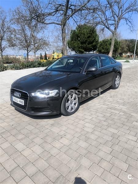 Usado Audi A6 Advanced 177 CV (130 kW) 2012 Negro Berlina