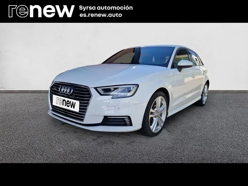 Usado Audi A3 S-Line 150 CV (110 kW) 2020 Blanco Berlina