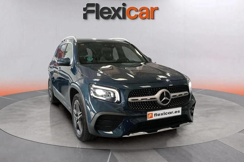 Usado Mercedes GLB200 150 CV (110 kW) 2021 Azul SUV