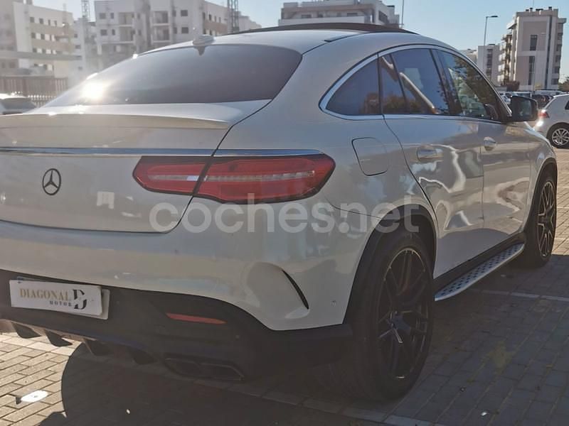 Usado Mercedes GLE63 AMG 585 CV (430 kW) 2016 Blanco Coupe