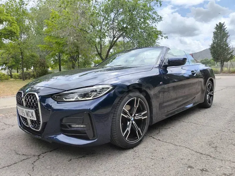 Usado BMW 420 Performance 190 CV (139 kW) 2023 Azul Descapotable
