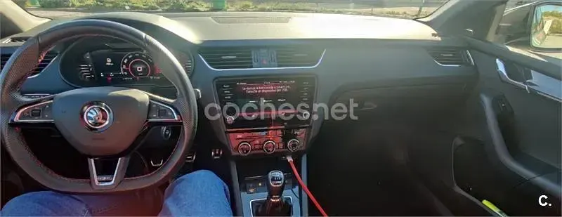 Usado Skoda Octavia RS 245 CV (180 kW) 2019 Gris / plata Berlina
