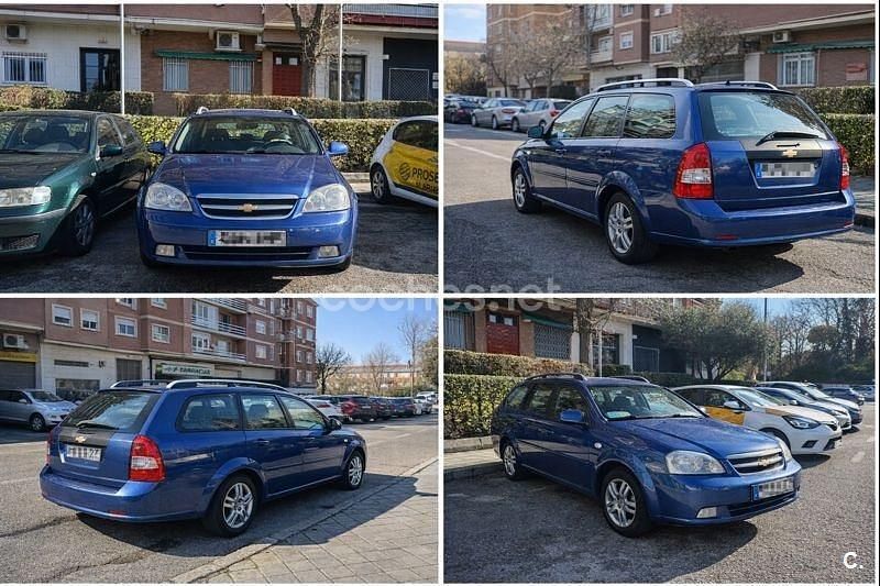 Azul Usado 2007 Chevrolet Nubira CDX Familiar | 3000 € - Imagen 1/4