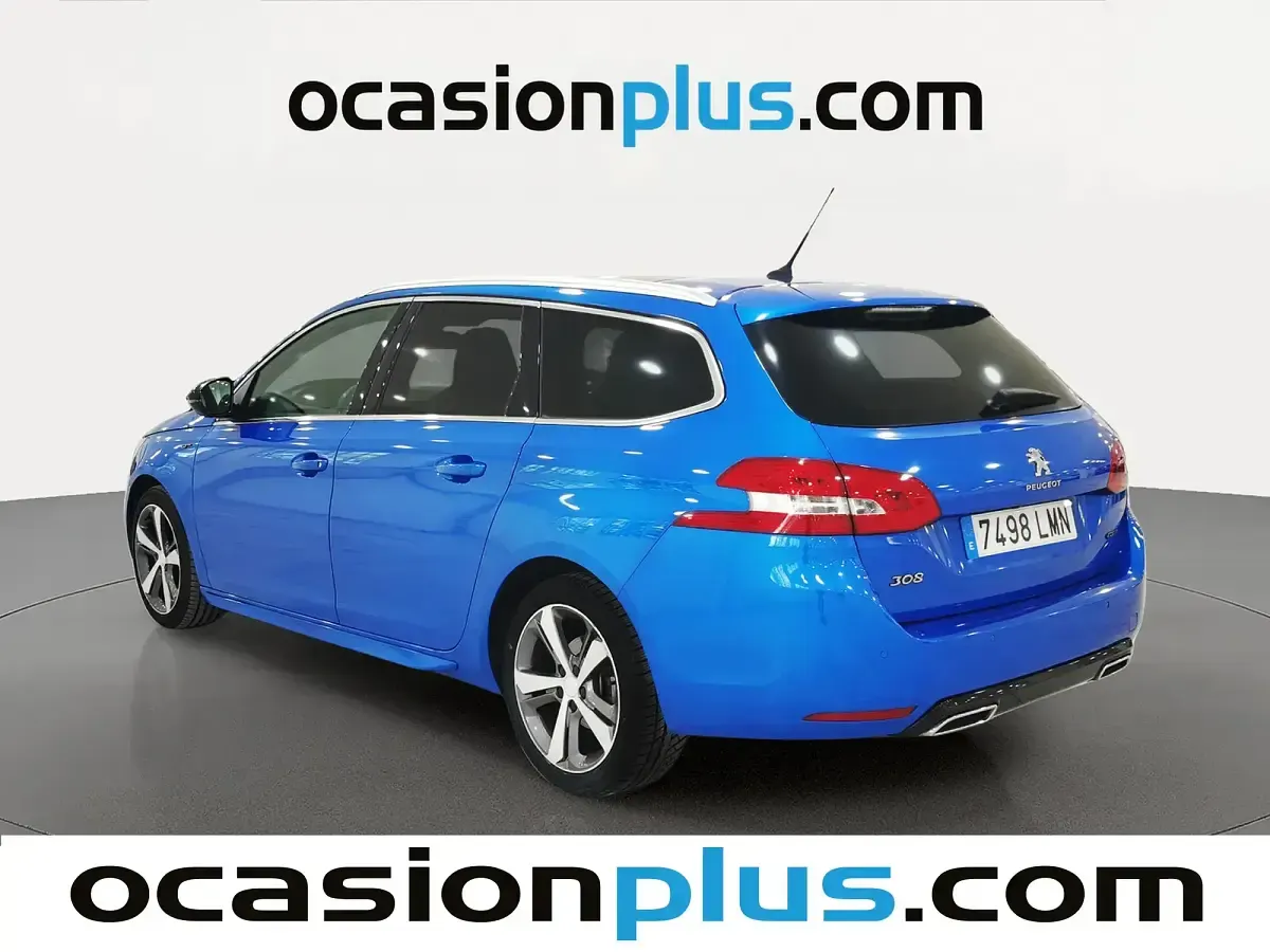 Usado Peugeot 308 GTi 130 CV (95 kW) 2021 Azul Familiar