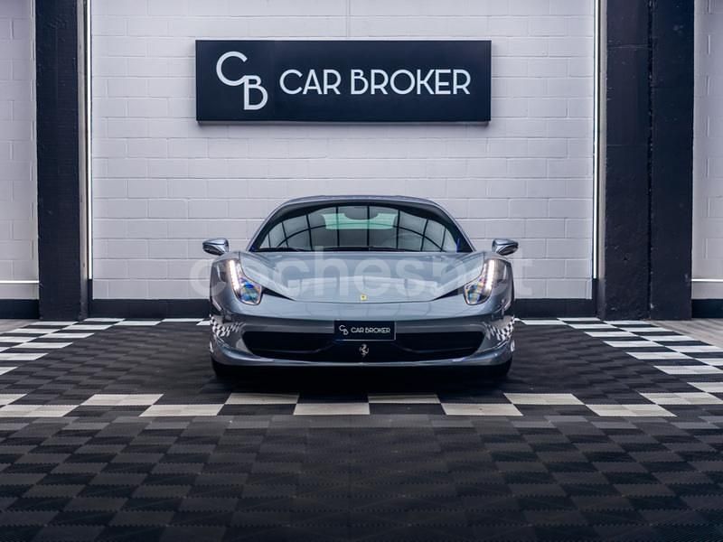Usado Ferrari 458 570 CV (419 kW) 2013 Gris / plata Coupe