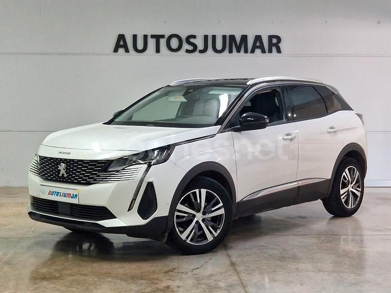 Blanco Usado 2021 Peugeot 3008 GT SUV | 20.800 € (Un poco caro) - Imagen 1/4