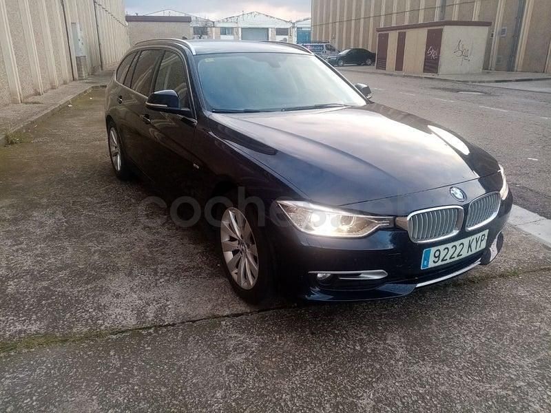 Usado BMW 318 150 CV (110 kW) 2016 Azul Familiar
