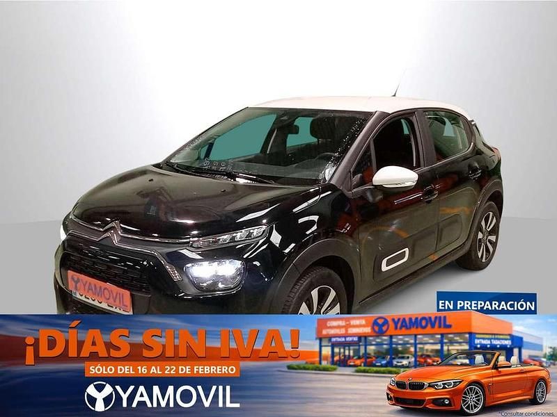 Usado Citroën C3 Feel 99 CV (72 kW) 2022 Negro Utilitario