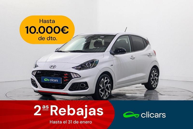 Blanco Usado 2022 Hyundai i10 N Line Utilitario | 14.590 € (Precio justo) - Imagen 1/4