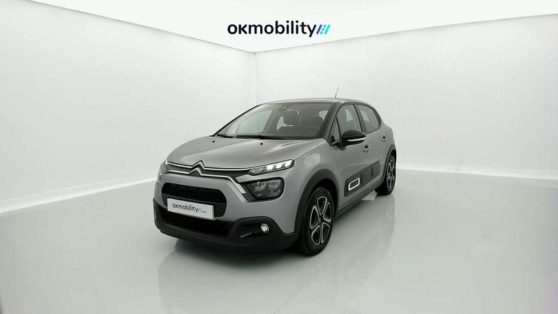 Gris platino / negro Usado 2024 Citroën C3 | 10.700 € (Buen precio) - Imagen 1/4