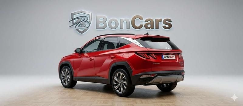 Begagnad Hyundai Tucson N Line 230 HK (169 kW) 2021 Röd SUV