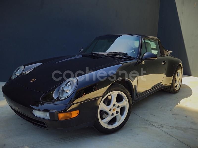 Negro Usado 1994 Porsche 911 Carrera Cabriolet Descapotable | 77.000 € - Imagen 1/4
