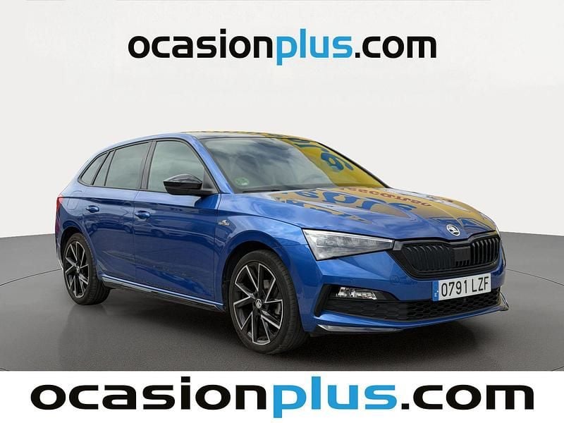 Occasion Skoda Scala Monte Carlo 150 PK (110 kW) 2022 Blauw Hatchback