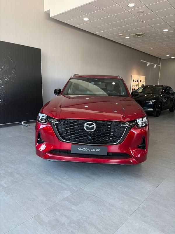 Nuevo Mazda CX-80 Homura-Line 254 CV (186 kW) 2025 Rojo SUV