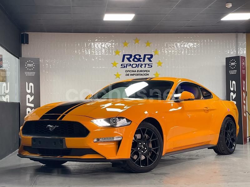 Naranja Usado 2019 Ford Mustang Coupe | 34.490 € (Precio justo) - Imagen 1/4