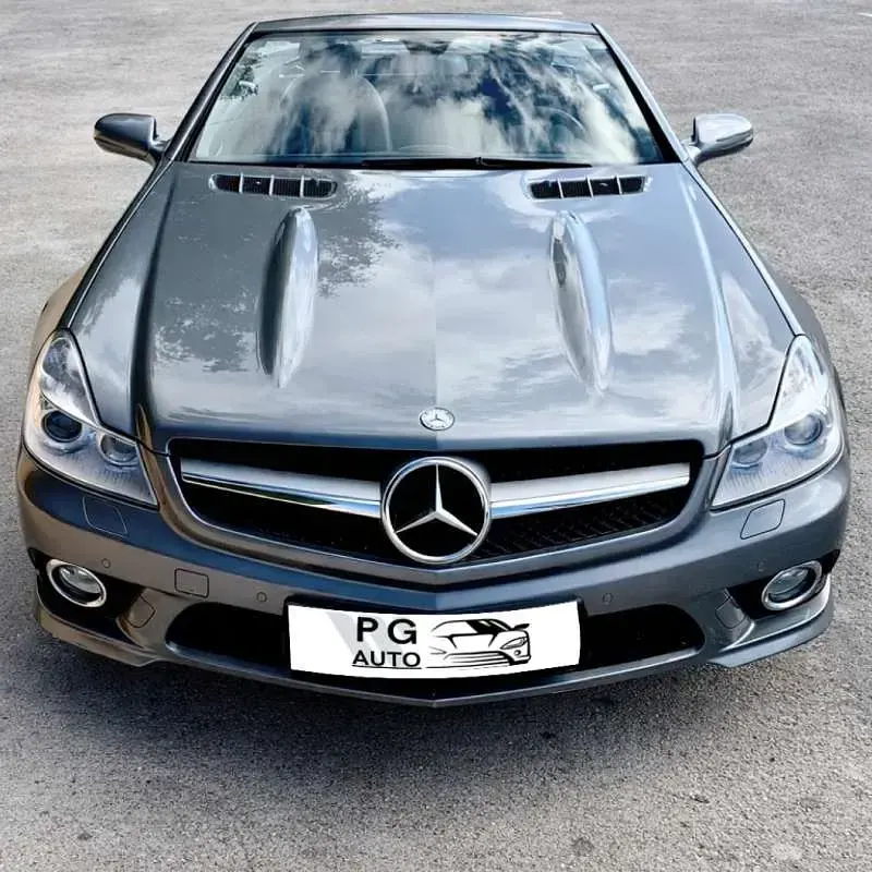 Usado Mercedes SL350 AMG 272 CV (200 kW) 2009 Gris Coupe