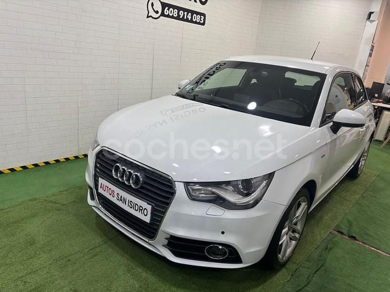 Usado Audi A1 Ambition 86 CV (63 kW) 2012 Blanco Berlina