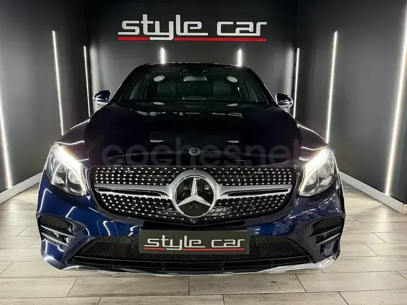 Usado Mercedes GLC250 204 CV (150 kW) 2018 Azul SUV