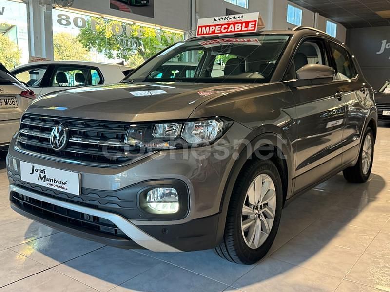 Gris / plata Usado 2021 VW T-Cross Advance SUV | 18.490 € (Un poco caro) - Imagen 1/4